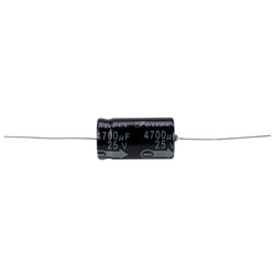 Forever RT 4700uF 20% 25V 85°C Axial Electrolytic Capacitor