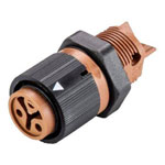 Wieland 46.031.5051.4 RST® MINI Bullet Connector Socket 2 Pins M16