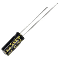 Suntan TS13DE1C101MSB030R 100uF 16V +/-20% 5*11mm P:2mm Radial Alum Elec Cap