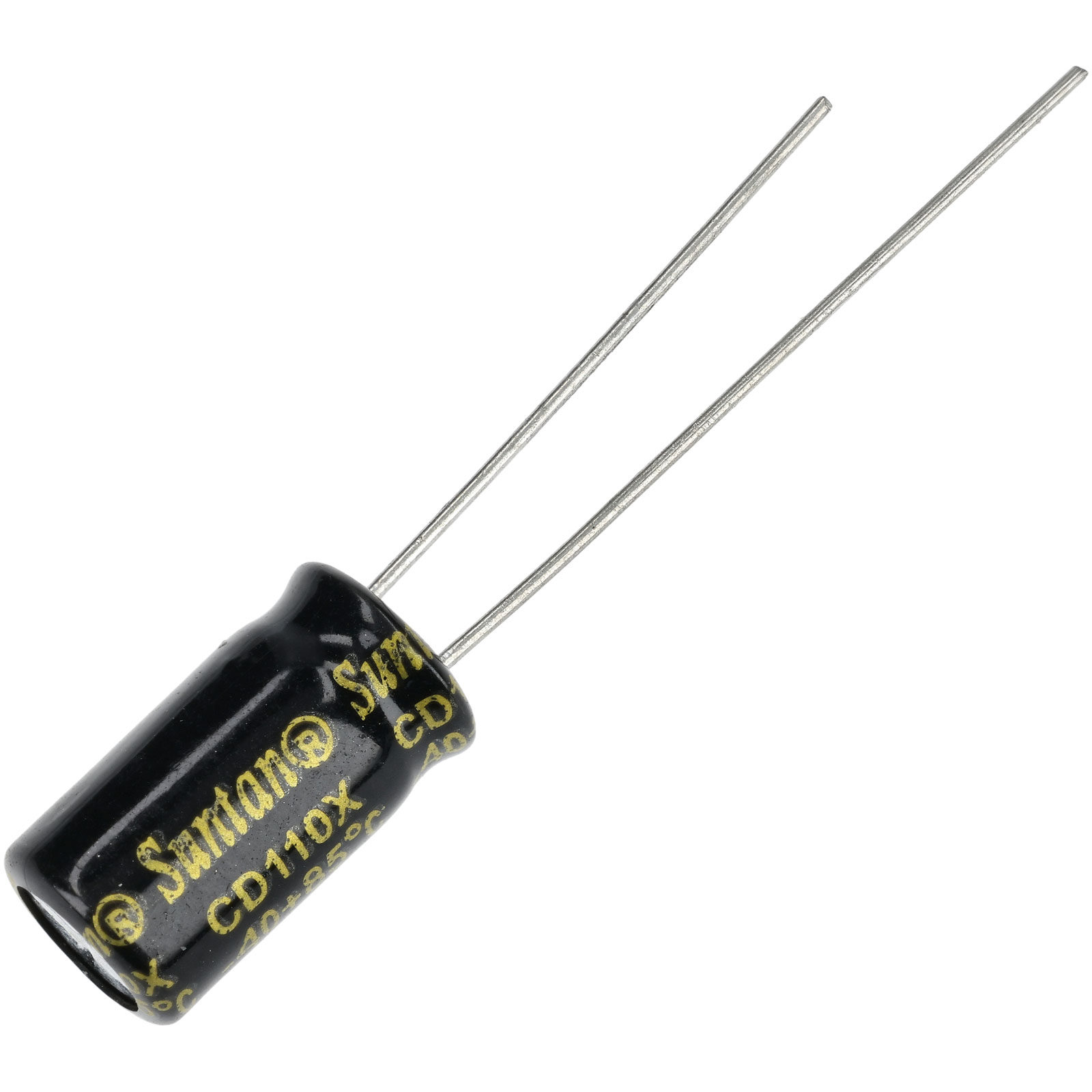 Suntan TS13DE2A100MSB0A0R 10uF 100V +/-20% 6.3*11mm P:2.5mm Radial Alum ...