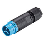 Wieland 46.032.4554.9 RST® MINI Plug Connector 2-Pin Straight Bullet