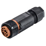 Wieland 46.051.4550.4 RST® MINI Bullet Connector 5 Pins Straight Plug