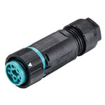 Wieland 46.051.4553.6 RST MINI Connector 4+PE Pin Straight 1 Pc