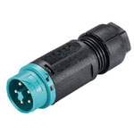 Wieland 46.052.4553.6 RST® MINI Bullet Connector 4+PE Plug Straight