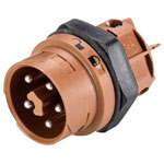 Wieland 46.052.5050.4 RST® MINI 5-Pin Bullet Connector Plug M20 Mount