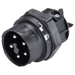 Wieland 46.052.5053.1 RST MINI Bullet Connector Plug 4+PE Pins M20.