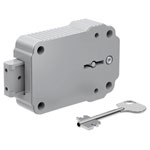 Wittkopp 4310-0023 Optima 2648 Zinc Safe Lock with 2 Keys - Hotel Home Use