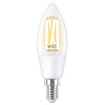 Philips 8718699787196 WiZ LED Smart Filament Lamp E14 App-Controlled 4.9W