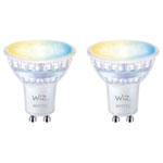 WiZ 8720169076709 LED GU10 Spotlights 4.7W Warm/Cool White 2 pieces