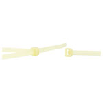 WKK 120226971 Cable Tie Heat-Resistant 370mm 4.80mm Ecru 100Pieces