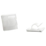 WKK 72319721 Clip Self-adhesive Diameter  4.90 mm Max Ecru 1 Piece