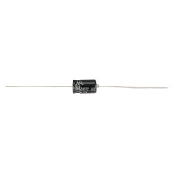 JB Capacitors JAB1E221M00000800130000B 100uF 25V 20% Axial Alum Elec Capacitor