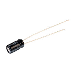 Forever 7MM MICROMIN. 47U 10V 85°C Radial Micro Miniature Electrolytic Capacitor