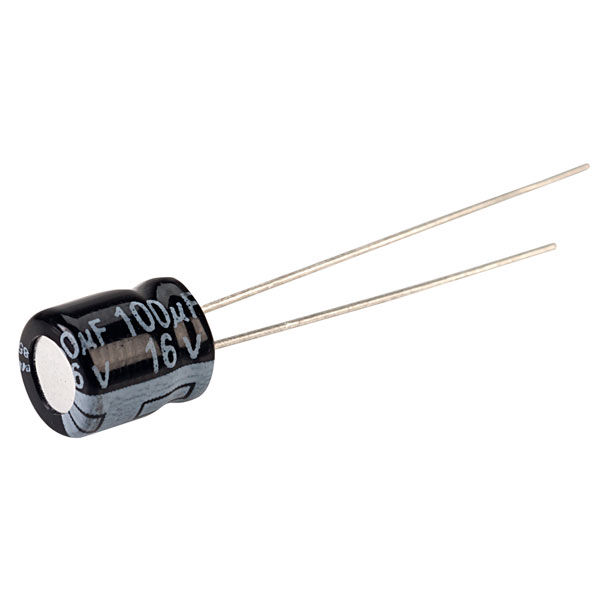 Aexit Condensatori elettrolitici in alluminio 10p 100uF 16V SMD 6mm x 5mm ID: 199042