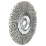 WOLF-Garten 172-007-650 Crevice Brush Nylon Bristles 110mm 2Pieces Screws Incl