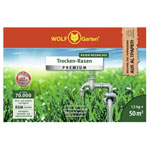 WOLF-Garten 3824630 Premium Dry Grass Seed Mix 50m² Resilient Lawn