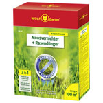 WOLF-Garten 3841020 Moss Killer+Lawn Feed SW100 Covers 100m² Strengthens Lawn