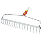 WOLF-Garten 71AAA029650 Multi-Star Bow Rake: Ergonomic 40cm Snap & Click