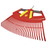WOLF-Garten 71AAA045650 Multi-star Rake 4IN1 Snap & Click Made in Germany.