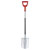 WOLF-Garten 73ADA006650 Round-Point Shovel Ergonomic Hardened Steel