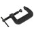 WorkPro W032017WE C-Clamp 50mm Span 110mm Length Durable Grip