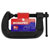 WorkPro W032018WE C-Clamp 75mm Span 167mm Length Durable Grip