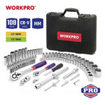 WorkPro WP202535 Screwdriver Bit Set 108-Piece Durable Versatile Set