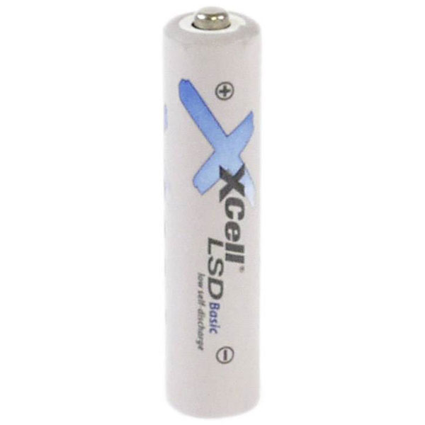 XCell 141901 LSD-Basic AAA Rechargeable Battery NiMH 800mAh 1piece...