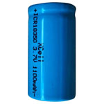 XCell 143391 ICR18350 Li-ion Battery 3.7V 1100mAh Rechargeable