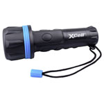 XCell 149402 Torch Rubber 2D LED Monochrome 50 lm 12 h Battery-Powered