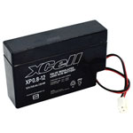 XCell XCEXP0.812JST Battery AGM 12V 0.8Ah VRLA JST Maintenance-Free