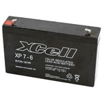 XCell XCEXP76 XCell XP 7 - 6 6V AGM Lead-Acid Battery Maintenance-Free
