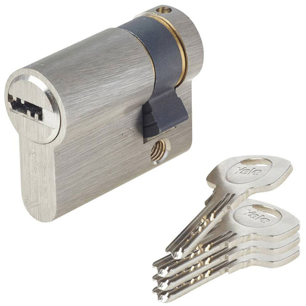 YALEY00105670 Cylinder 30/10mm 6-Pin Euro Profile, Drill & Pick Pr...