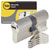 YALE Y002 08147 Euro Cylinder 45/45mm 6-Pin High Security with 5 Keys