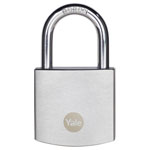 YALEY120B/40/125/1 Padlock 40mm Silver Key Durable Security Solution