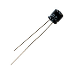 Forever 47uF 20% 16V 85°C 5mm Micro Miniature Radial Aluminium Electrolytic