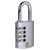 YALE Y151B/40/130/1 - Padlock 40mm - Silver Combination - 1 piece