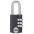 YALE YE3CB/20/121/1/BK Padlock 20mm Black Combination 1 Pc Secure