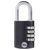 YALE YE3CB/38/131/1/BK Padlock 38mm Black Combination Secure Lock