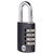 YALE YE3CB/38/131/1/BK Padlock 38mm Black Combination Secure Lock