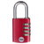 YALE YE3CB/38/131/1/CO Combination Padlock 38mm Red Durable Secure
