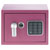 YALE YSV/170/DB2/P Home Safe Mini Pink, Keypad/Key Access, Anti-Shock