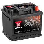 Yuasa YBX3063 SMF Car Battery 45Ah T1 Pin Type 1 piece