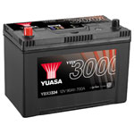 Yuasa YBX3334 Car Battery 90Ah T1 Pin Type Reliable Power Source