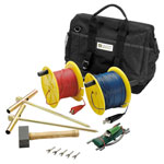 Chauvin Arnoux P01102024 Earth & Resistivity Kit 100m  plus coil, rods & case