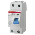 ABB 2CSF202101R1250 RCCB 2-pin 25A 0.03A 230V Enhanced Safety