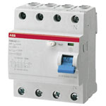 ABB RCCB 4-Pin 25A 0.03A 230/400V AC Enhanced Safety RCD