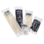 ABB TY5232MXR Ty-Rap Cable Tie 203mm Black Steel Latch UV-Resistant 100pcs