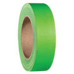 Adam Hall 58065NGRN Gaffer Tape Neon Green 25m x 38mm Durable Cloth