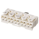 Adels-Contact 21806 LK 980 Lamp Terminal 5 Pin Flexible White